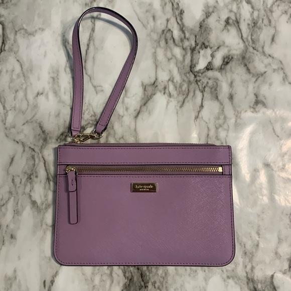 Kate Spade Lt Purple Wristlet - Picture 1 of 6
